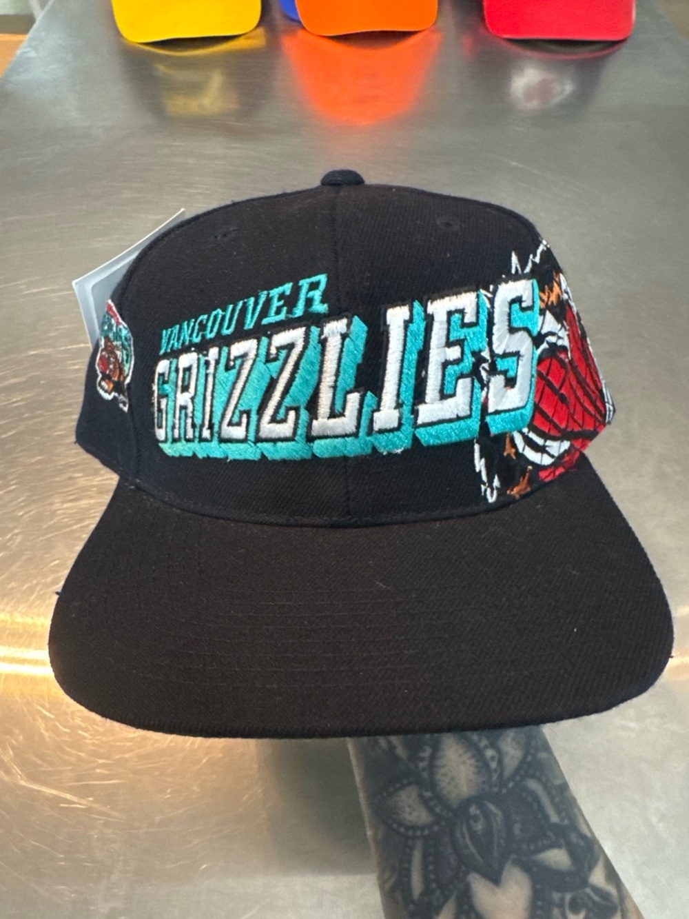 Rare Vintage Vancouver Grizzlies Sports Specialties NBA Hat